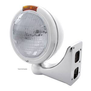 UNITED PACIFIC - UNITED PACIFIC - 30373 - FARO CLÁSICO DE ACERO INOXIDABLE BOMBILLA 6014 E INTERMITENTE - LENTE ÁMBAR - Image 3