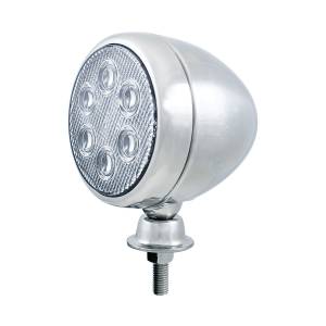 UNITED PACIFIC - UNITED PACIFIC - 30659 - LUZ DE TRABAJO REDONDA DE 6 LED DE ALTA POTENCIA CON CARCASA CROMADA ESTILO LÁGRIMA - Image 2