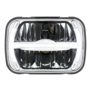 UNITED PACIFIC - 31120 - ULTRALIT - LUZ RECTANGULAR DE 7 LED DE 5" X 7" CON BARRA DE LUZ LED