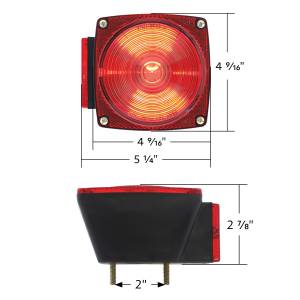 UNITED PACIFIC - UNITED PACIFIC - 31131P50 - LUCES COMBINADA PARA REMOLQUE DE MENOS DE 80" DE ANCHO SIN LUZ DE MATRÍCULA (50 PIEZAS) - Image 9