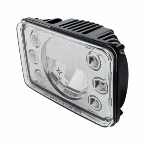 UNITED PACIFIC - UNITED PACIFIC - 31237 - ULTRALIT - FARO LED DE 4" X 6" CON DOBLE FUNCIÓN 6 LUCES DE POSICIÓN LED ÁMBAR - LUZ DE CRUCE - Image 5