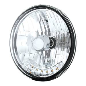 UNITED PACIFIC - UNITED PACIFIC - 31247 - FARO DELANTERO DE CRISTAL DE 7" CON LUZ DE POSICIÓN DE 6 LED ÁMBAR - Image 3