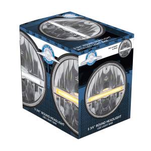 UNITED PACIFIC - UNITED PACIFIC - 31267 - ULTRALIT - FARO DELANTERO LED DE 9 LED DE 5-3/4" CON BARRA DE LUZ DE POSICIÓN LED BLANCA - Image 5