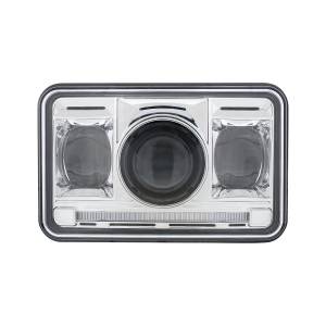 UNITED PACIFIC - UNITED PACIFIC - 31275 - ULTRALIT - 11 FAROS DE PROYECCIÓN LED DE ALTA POTENCIA DE 4" X 6" - LUZ DE CARRETERA - Image 2