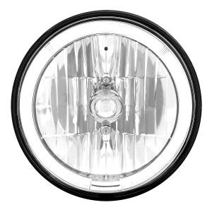 UNITED PACIFIC - 31285 - FARO DELANTERO DE CRISTAL DE 7" CON ANILLO HALO LED BLANCO