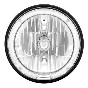 UNITED PACIFIC - UNITED PACIFIC - 31285 - FARO DELANTERO DE CRISTAL DE 7" CON ANILLO HALO LED BLANCO - Image 2
