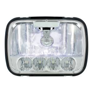 UNITED PACIFIC - UNITED PACIFIC - 31297 - ULTRALIT - 5 FAROS DE CRISTAL LED DE ALTA POTENCIA DE 5" X 7" - LUZ ALTA Y BAJA - Image 2