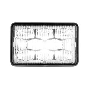 UNITED PACIFIC - 31359 - ULTRALIT - 8 FAROS LED DE ALTA POTENCIA 4" X 6" - LUZ ALTA
