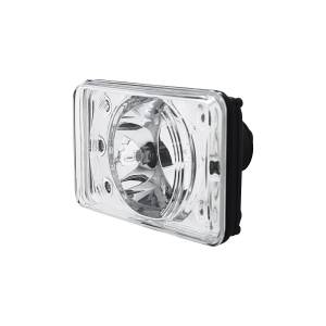 UNITED PACIFIC - UNITED PACIFIC - 31376 - FARO DE PROYECCIÓN DE CRISTAL DE 4" X 6" CON 6 LUZ DE POSICIÓN LED BLANCA - LUZ ALTA - Image 2