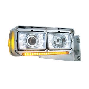 UNITED PACIFIC - UNITED PACIFIC - 31376 - FARO DE PROYECCIÓN DE CRISTAL DE 4" X 6" CON 6 LUZ DE POSICIÓN LED BLANCA - LUZ ALTA - Image 4