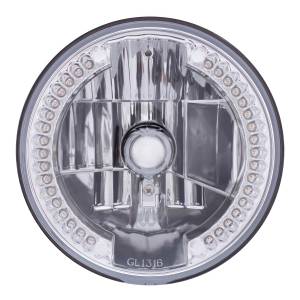 UNITED PACIFIC - UNITED PACIFIC - 31378 - FARO DELANTERO DE CRISTAL DE 7" CON LUZ DE POSICIÓN DE 34 LED ÁMBAR - Image 2