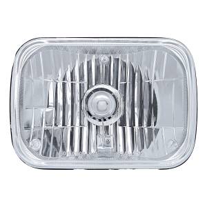 UNITED PACIFIC - 31389 - FARO RECTANGULAR DE CRISTAL DE 5" X 7", LENTE DE CRISTAL