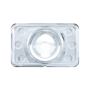 UNITED PACIFIC - 31394 - ULTRALIT - FARO DE PROYECCIÓN DE CRISTAL DE 4" X 6" - LUZ DE CRUCE