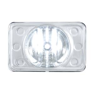 UNITED PACIFIC - 31395 - ULTRALIT - FARO DE PROYECCIÓN DE CRISTAL DE 4" X 6" - LUZ ALTA