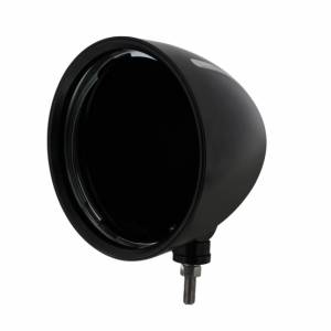 UNITED PACIFIC - 31497 - CARCASA DEL FARO CON RANURA ESTILO "BILLET" NEGRO