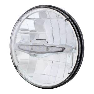 UNITED PACIFIC - UNITED PACIFIC - 31513 - ULTRALIT - FARO DELANTERO DE 7" CON 3 LED DE ALTA POTENCIA Y 10 LUZ DE POSICIÓN LED BLANCA - Image 3