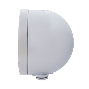 UNITED PACIFIC - UNITED PACIFIC - 31710 - FARO FARO DE MEDIA LUNA DE BALA DE ACERO INOXIDABLE BOMBILLA H4 E INTERMITENTE LED - LENTE ÁMBAR - Image 3