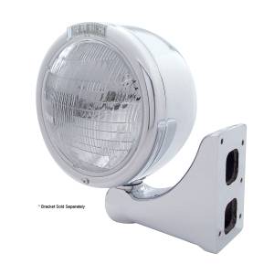 UNITED PACIFIC - UNITED PACIFIC - 31720 - FARO CLÁSICO DE MEDIA LUNA DE ACERO INOXIDABLE BOMBILLA 6014 E INTERMITENTE LED - LENTE TRANSPARENTE - Image 3