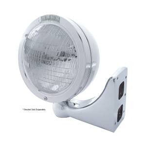 UNITED PACIFIC - UNITED PACIFIC - 31735 - FARO CLÁSICO BALA DE ACERO INOXIDABLE BOMBILLA 6014 E INTERMITENTE LED - LENTE TRANSPARENTE - Image 3