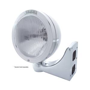 UNITED PACIFIC - UNITED PACIFIC - 31741 - FARO CLÁSICO BALA DE ACERO INOXIDABLE BOMBILLA H4 E INTERMITENTE LED - LENTE TRANSPARENTE - Image 3
