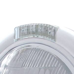 UNITED PACIFIC - UNITED PACIFIC - 31750 - FARO CLÁSICO DE ACERO INOXIDABLE BOMBILLA 6014 E INTERMITENTE LED - LENTE TRANSPARENTE - Image 2
