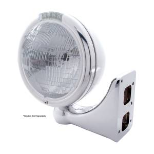 UNITED PACIFIC - UNITED PACIFIC - 31753 - FARO CLÁSICO DE ACERO INOXIDABLE BOMBILLA H6024 E INTERMITENTE LED - LENTE TRANSPARENTE - Image 4