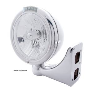 UNITED PACIFIC - UNITED PACIFIC - 31774 - FARO CLÁSICO CROMADO BOMBILLA H4 DE CRISTAL E INTERMITENTE LED - LENTE TRANSPARENTE - Image 4
