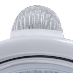 UNITED PACIFIC - UNITED PACIFIC - 32423 - GUÍA DE ACERO INOXIDABLE 682-C FARO H4 CON LED ÁMBAR Y LENTE SEÑAL TRANSPARENTE LED DE MODO DUAL - Image 2