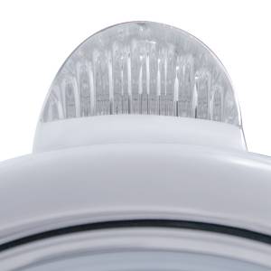 UNITED PACIFIC - UNITED PACIFIC - 32427 - GUÍA CROMADA FARO 682-C H4 CON LED ÁMBAR Y SEÑAL LED DE MODO DUAL - LENTE TRANSPARENTE - Image 2