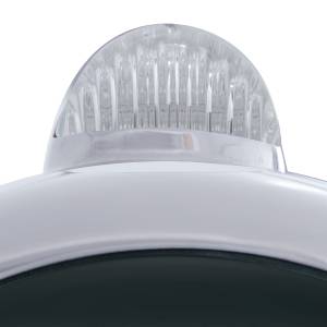 UNITED PACIFIC - UNITED PACIFIC - 32435 - GUÍA DE ACERO INOXIDABLE 682-C FARO H4 CON LED BLANCO Y SEÑAL LED DE MODO DUAL - LENTE TRANSPARENTE - Image 2