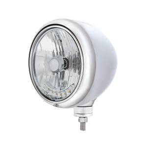 UNITED PACIFIC - UNITED PACIFIC - 32557 - GUÍA INOXIDABLE FARO ESTILO 682-C BOMBILLA H4 CON 6 LED ÁMBAR - Image 3