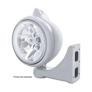 UNITED PACIFIC - UNITED PACIFIC - 32613 - GUÍA DE ACERO INOXIDABLE 682-C FARO H4 CON LED BLANCO Y SEÑAL LED DE ESTILO ORIGINAL - LENTE TRANSPARENTE - Image 3