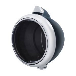 UNITED PACIFIC - 32633 - FARO DELANTERO GUIDE NEGRO 682-C SIN BOMBILLA CON SEÑAL LED DE ESTILO ORIGINAL - LENTE TRANSPARENTE