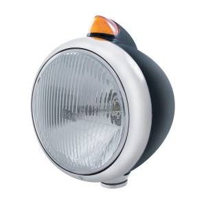 UNITED PACIFIC - 32638 - GUIA NEGRA 682-C FARO H4 Y SEÑAL LED DE ESTILO ORIGINAL - LENTE ÁMBAR