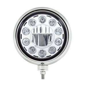UNITED PACIFIC - UNITED PACIFIC - 32659 - FARO GUÍA NEGRO BOMBILLA 11 LED - CROMADO - Image 2