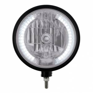 UNITED PACIFIC - UNITED PACIFIC - 32668 - FARO NEGRO CON RANURA ESTILO "BILLET" BOMBILLA H4 CON 34 LED BLANCOS - Image 2