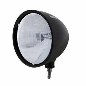 UNITED PACIFIC - 32671 - FARO NEGRO CON RANURA ESTILO "BILLET" BOMBILLA H6014