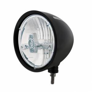 UNITED PACIFIC - 32677 - FARO CON RANURA ESTILO "BILLET" NEGRO 5 BOMBILLAS LED - CROMADO