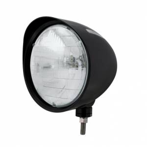 UNITED PACIFIC - 32678 - FARO CON RANURA ESTILO "BILLET" NEGRO CON VISERA BOMBILLA H6024
