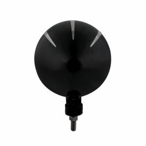 UNITED PACIFIC - UNITED PACIFIC - 32680 - FARO NEGRO CON RANURA ESTILO "BILLET" Y BOMBILLA H4 DE CRISTAL PARA VISERA - Image 5