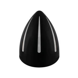 UNITED PACIFIC - UNITED PACIFIC - 32683 - FARO CON RANURA ESTILO "BILLET" NEGRO CON VISERA BOMBILLA 9007 CON BORDE HALO LED ÁMBAR - Image 4