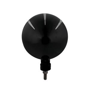 UNITED PACIFIC - UNITED PACIFIC - 32683 - FARO CON RANURA ESTILO "BILLET" NEGRO CON VISERA BOMBILLA 9007 CON BORDE HALO LED ÁMBAR - Image 5
