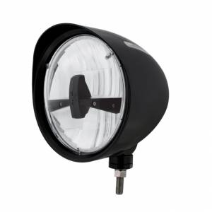 UNITED PACIFIC - 32690 - FARO CON RANURA ESTILO "BILLET" NEGRO CON VISERA 5 BOMBILLAS LED - APAGÓN