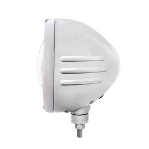 UNITED PACIFIC - UNITED PACIFIC - 32731 - FARO CLÁSICO DE ACERO INOXIDABLE CON RAYAS EN RELIEVE, 5 BOMBILLAS LED Y LENTE TRANSPARENTE DE SEÑAL LED DE MODO DOBLE - Image 2
