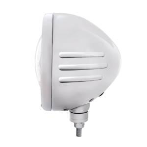 UNITED PACIFIC - UNITED PACIFIC - 32762 - CARCASA DE FARO DE RAYAS CLÁSICAS DE INOXIDABLE CON FARO DE 5 LED DE 7" - Image 2