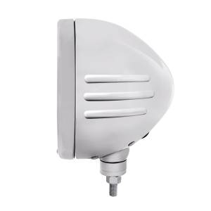 UNITED PACIFIC - UNITED PACIFIC - 32765 - CARCASA DE FARO DE INOXIDABLE CON RAYAS CLÁSICAS EN RELIEVE CON FARO HALÓGENO H6024 - Image 2