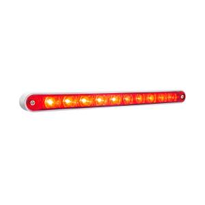 UNITED PACIFIC - UNITED PACIFIC - 32778 - BARRA DE LUCES CON FUNCIÓN DE GIRO DIVIDIDO DE 9" DE 10 LED CON BISEL - LED ROJO/LEENTE ROJA - Image 5