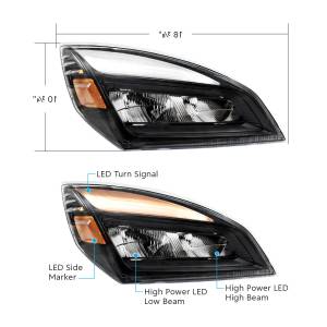 UNITED PACIFIC - UNITED PACIFIC - 32915 - FARO LED APAGÓN DE ALTA POTENCIA PARA FREIGHTLINER CASCADIA-PASSENGER 2018-2024 - Image 11
