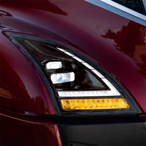 UNITED PACIFIC - UNITED PACIFIC - 32939 - FARO BLACKOUT FULL LED CON INTERMITENTE SECUENCIAL CONMUTABLE. 2018-2024 VOLVO VNL-PASAJERO - Image 14