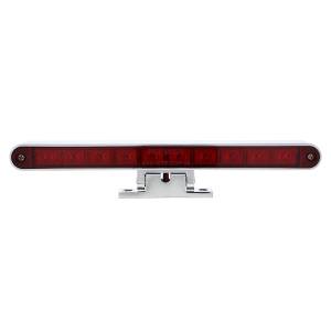 UNITED PACIFIC - UNITED PACIFIC - 33009 - TERCERA LUZ DE FRENO DE 10 LED DE DOBLE FUNCIÓN CON BASE DE PEDESTAL GIRATORIA CROMADA - LED ROJO/LENTE ROJA - Image 2